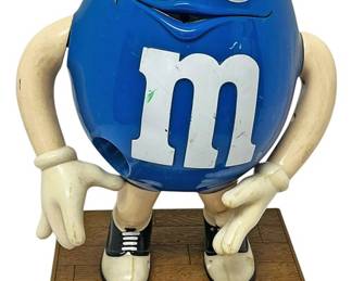 Blue MM Basketball Candy Dispenser 