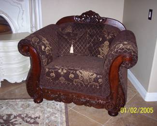 3 Piece couch, love seat and chair set. Excellent condition.  Almost new 