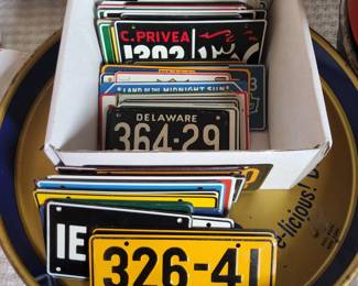 Wheaties promo license plates
