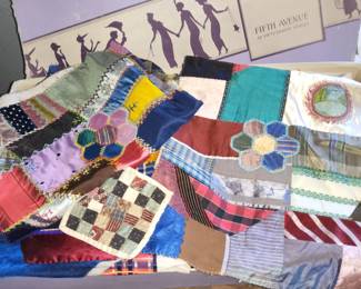 Crazy quilt squares