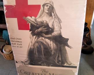 Red cross poster