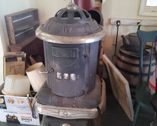 Cast iron stove