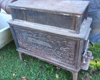 Cast iron stove