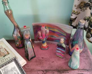 Vintage sand art