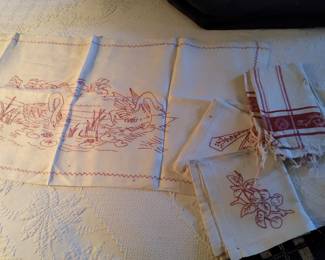 Vintage linens