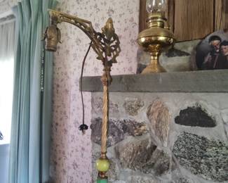 Argo agate floor lamp