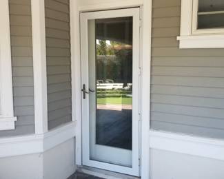 Entry door; storm door