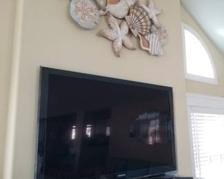 TV; dimensional shell art