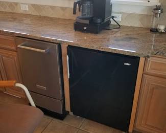 Ice maker; undercabinet refrigerator