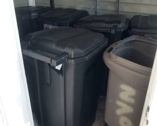 Trash cans