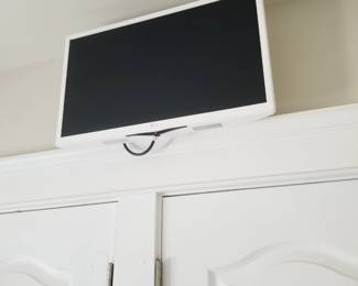 TV with wall mount