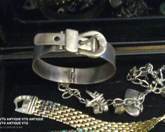 Sterling silver hand bracelet
$125