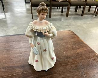 Homco Victorian Lady Figurine