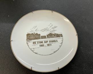 Big Stone Gap Schools Decorative Plate