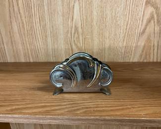 Silver Plated Napkin Holder