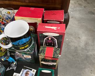 Hallmark Keepsake Star Trek Ornaments & Mug