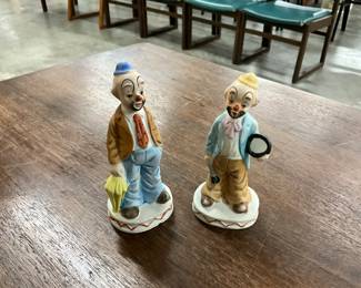 Hobo Clown Figurines