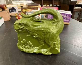 The Lost World Jurassic Park 3D Plastic T-Rex Lunchbox