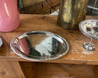 Silver Plated Serving Tray