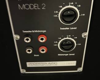 Vandersteen high-end speakers
