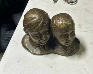 Children in bronze