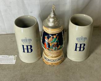 German beer, Steins