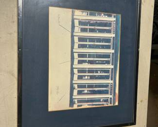 Named and signed print