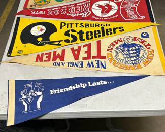 Vintage sport banners