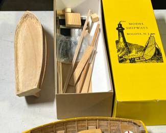Wood ship model