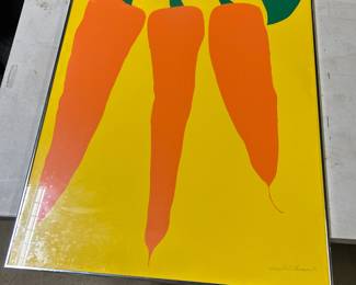 Signed abstract carrots