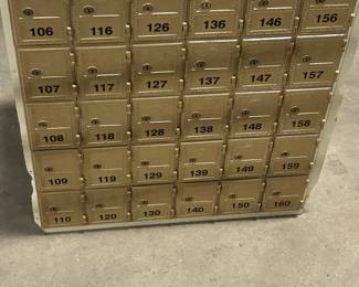 Post office box set
