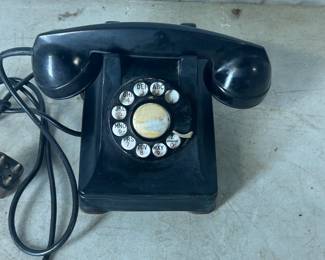 Rotary dial phone
