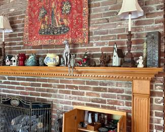 Fireplace Tapestry