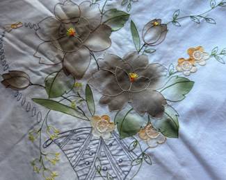 Handstitched Linens