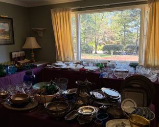 Silver table