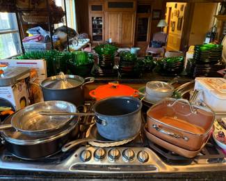 pots pans