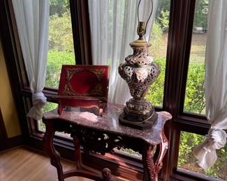Marble Table Lamp