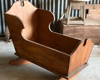 Wood Bassinet