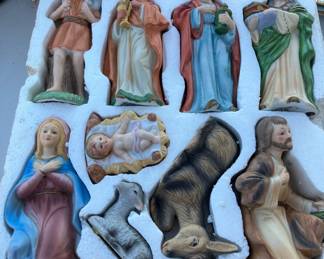 Nativity Set with a Stable