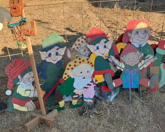 Christmas Yard Art