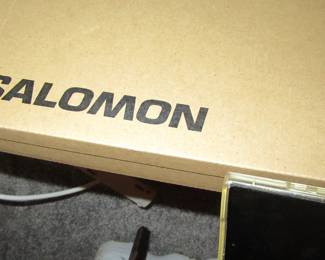 PETERSON shoe box of new shoes