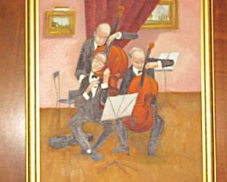 PETERSON PLAYER PAINTING