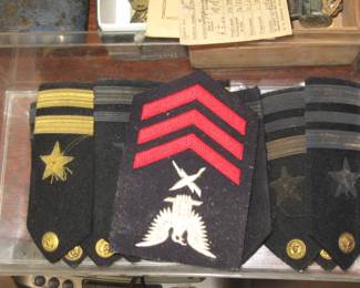 PETERSON UNIFORM EPUALETS