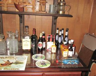 PETERSON bottles and Kentucky sign