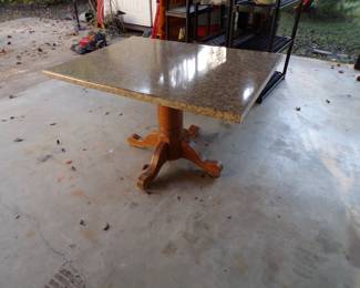 Oak table Formica top