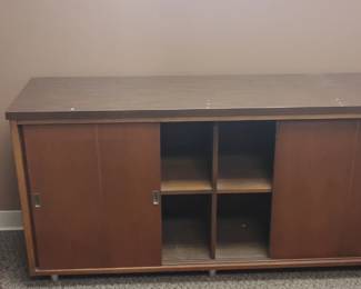 Kimball mid century teak credenza 