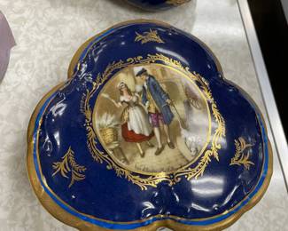 Antique Royal Vienna Trinket Boxes