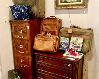 HARTMANN AND TUMI LUGGAGE.