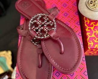 TORY BURCH SANDALS AND FLATS.