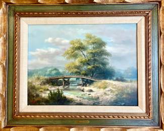 ORIGINAL WINDBERG OIL PAINTING.